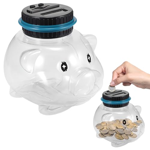 Digitale Spardose mit Münzzähler für Kinder und Erwachsene Spardose mit Zähler, Sparschwein mit Automatische LCD Anzeige Sparschwein Groß Kapazität Kindergeschenk Sparschwein Geburtstag Digitale Spardose mit Münzzähler für Kinder und Erwachsene Spardose mit Zähler, Sparschwein mit Automatische LCD Anzeige Sparschwein Groß Kapazität Kindergeschenk Sparschwein Geburtstag von HENGBIRD