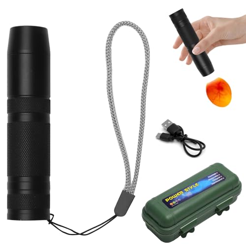Schierlampe für Hühnereier LED Ei Prüfer,Starke Durchdringung mit Kaltlicht für Bruteier, USB-C Schnellladung, Aluminiumlegierung, mit Aufbewahrungsbox,Für Brutüberwachung. Schierlampe für Hühnereier LED Ei Prüfer,Starke Durchdringung mit Kaltlicht für Bruteier, USB-C Schnellladung, Aluminiumlegierung, mit Aufbewahrungsbox,Für Brutüberwachung. von HENGBIRD