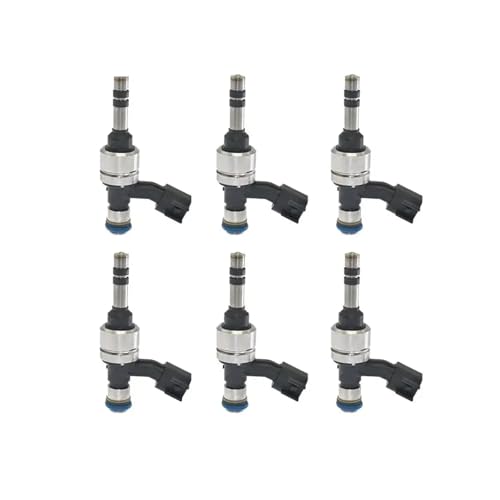1/4/6 STÜCKE 12634123 Kraftstoffeinspritzdüse Kompatibel mit 2012 Chevy Impala 3.6L Zubehör(12634123 6PCS) von HENGCHUG