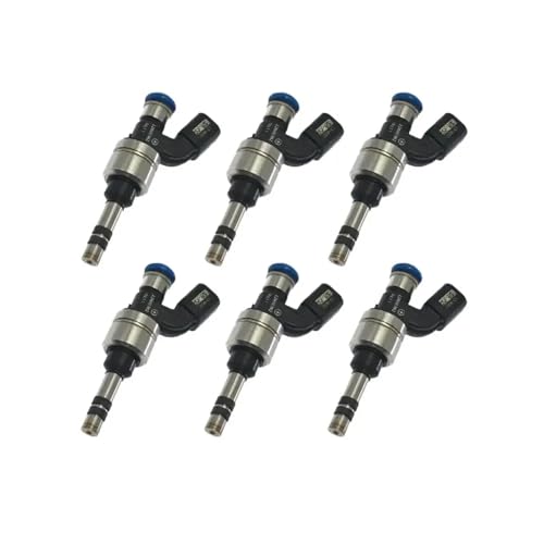 1/6PCS 12608362 12633784 12633789F J1154 Kraftstoff Injektor Kompatibel Mit Chevrolet Equinox Orlando Captiva GMC Terrain Buick Regal 2,4 L(12608362 6PCS) von HENGCHUG
