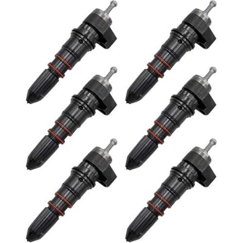 3078200 3070155 Diesel-Kraftstoffeinspritzdüse, 6er-Pack, kompatibel mit N14 NT855 NTA855-Motor 3078200 3070155 Diesel-Kraftstoffeinspritzdüse, 6er-Pack, kompatibel mit N14 NT855 NTA855-Motor von HENGCHUG