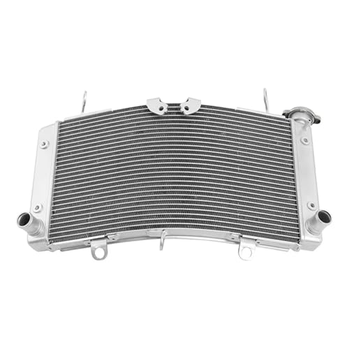 Aluminium Silver Radiator Cooler Cooling Compatible With Suzuki Hayabusa GSX1300R GSX 1300R 2022 2023 2024 Motorcycle von HENGCHUG