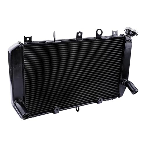 Black Radiator Cooler Cooling Compatible With Kawasaki Z900 2017 2018 2019 2020 2021 2022 2023 Motorcycle von HENGCHUG
