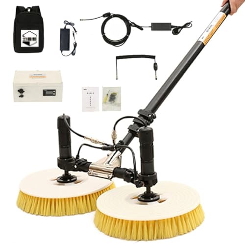 HENGCMM Solar-photovoltaik-Panel-reinigungsbürste, Teleskop Waschbürste 3.5-7.5m Teleskopstange Multifunktionale Telescopic Washing Brush, pv anlage Reinigung Set,7.5M/24.6FT von HENGCMM