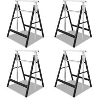 4X Gerüstbock verzinkt Klappbock Baugerüst Arbeitsbock Metallbock Allzweckbock - Hengda 4X Gerüstbock verzinkt Klappbock Baugerüst Arbeitsbock Metallbock Allzweckbock - Hengda von HENGDA