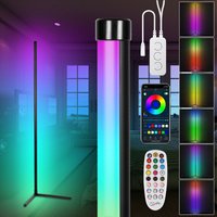 Hengda - 7W led Stehleuchte Ecklampe Eckleuchte rgb Standlampe Farbwechsel Stehlampe von HENGDA