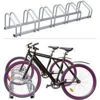 Swanew Fahrradständer Fahrräde Aufstellständer Fahrradhalter Mehrfachständer Räder mtb für 6 Fahrräder von HENGDA