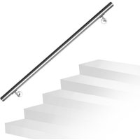 Hengda - swanew Treppengeländer 110 cm x ø 4,2 cm Handlauf Edelstahl Griff Wandhandlauf Wand Geländer Treppe Stange Brüstung Treppenhandlauf von HENGDA