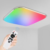 Tolletour - 24W rgb led Deckenleuchte Deckenleuchten Wandleuchte Fernbedienung Deckenlampe Lampe Modern rgb - Weiß von TOLLETOUR