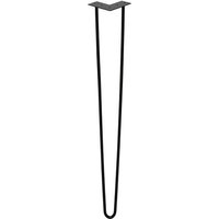Swanew 4 Stück tischbeine metall schwarz Tischkufen Haarnadel Tischbein 12 mm. Hairpin Legs aus Stahl. 2-Stange Bein. 61 cm Swanew 4 Stück tischbeine metall schwarz Tischkufen Haarnadel Tischbein 12 mm. Hairpin Legs aus Stahl. 2-Stange Bein. 61 cm von HENGDA