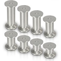 Hengda 4er Set Möbelfüße Sockelfuß Tischfuß Möbel Aluminium.Höhe:180 mm Durchmesser: 40 mm Höhenverstellung: + 15 mm Hengda 4er Set Möbelfüße Sockelfuß Tischfuß Möbel Aluminium.Höhe:180 mm Durchmesser: 40 mm Höhenverstellung: + 15 mm von HENGDA