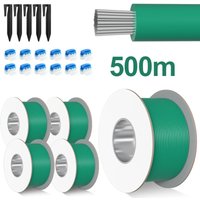 500m Begrenzungskabel Set Mähroboter Reparatur-Set Erdnägel Kabelverbinder - Hengda von HENGDA