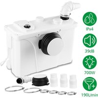 Swanew 700W Abwasserpumpe 190L/min Abwassertauchpumpe Fäkalienpumpe mit integriertem Rückschlagventil. Schmutzwasserpumpen. von HENGDA