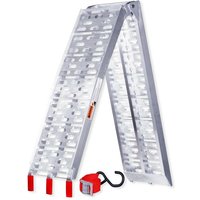 Alu Auffahrrampe Verladerampe Verladeschiene Klappbar Motorrad Auto Rampe 1x bis 340kg - Hengda von HENGDA