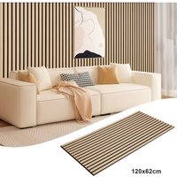 Hengda - swanew Akustikpaneel Wandpaneel Moderne Wandpaneele aus Holzfunier und Filz mdf Wandverkleidung 1x 120x60x2.1cm Eichenholz Hengda - swanew Akustikpaneel Wandpaneel Moderne Wandpaneele aus Holzfunier und Filz mdf Wandverkleidung 1x 120x60x2.1cm Eichenholz von HENGDA