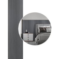 Hengda - swanew Akustikpaneel Wandpaneel Moderne Wandpaneele aus Holzfunier und Filz mdf Wandverkleidung 1x 120x60x2.1cm Grau Hengda - swanew Akustikpaneel Wandpaneel Moderne Wandpaneele aus Holzfunier und Filz mdf Wandverkleidung 1x 120x60x2.1cm Grau von HENGDA