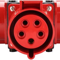 Baustromverteiler Verteiler 3 x cee 400V/32A IP44 CEE-Steckdose 5 Polig Mit Sicherheitsklappdeckeln Für Baustelle - Hengda von HENGDA