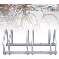 Hengda - Fahrradständer Fahrrad Aufstellständer Bodenständer Fahrradhalter Für 3 Räder von HENGDA