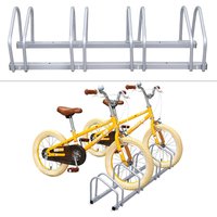 Fahrradständer Fahrräde Aufstellständer Fahrradhalter Mehrfachständer Räder mtb für 4 Fahrräder - Hengda von HENGDA