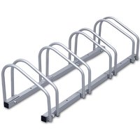 Hengda - Fahrradständer Für 4 Fahrräder Boden- und Wandmontage Stahl verzinkt. 101 x 32 x 26 cm von HENGDA