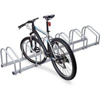 Tolletour - Fahrradständer für 6 Räder 160x32x26cm verzinkt und für Wandmontage geeignet von TOLLETOUR