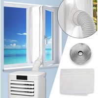 Fensterabdichtung für mobile Klimageräte Klimaanlagen Wäschetrockner Ablufttrockner Hot Air Stop zum Anbringen an Fenster Dachfenster Flügelfenster von HENGDA