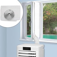 Hengda - Fensterabdichtung. Klimaanlage Auslass Für Mobile Klimageräte und Abluft-Wäschetrockner. 400CM AirLock Für Fenster. Dachfenster. Kippfenster von HENGDA