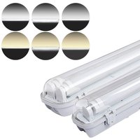 Led Feuchtraumleuchte 150 cm 24 w - Kaltweiß 4000 K-4500 k - Einzelröhre - Hengda von HENGDA