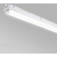 Led Feuchtraumleuchte 60cm 18W für Außenanwendungen 2x T8 Lampe Wannenleuchte mit Gehäuse höchsten Lichtkomfort IP65 KaltWeiß - Hengda von HENGDA