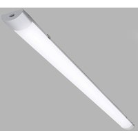 Hengda LED Feuchtraumleuchte Werkstatt Deckenleuchte Neutralweiß Keller 120 cm - Weiß von HENGDA