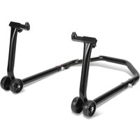 SWANEW Motorradständer vorn Motorrad Montageständer Transportständer Schwarz Belastbar bis 300 kg pro Ständer von HENGDA