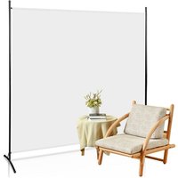 Hengda - Paravent Spanische Wand Zimmer Trennwand Outdoor 1 fach Raumteiler Raumtrenner Beige von HENGDA