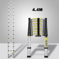 Hengda Teleskopleiter Alu 4.4m Stehleiter Mehrzweckleiter Alu Anlegeleiter Multifunktionsleiter Ausziehleiter Hengda Teleskopleiter Alu 4.4m Stehleiter Mehrzweckleiter Alu Anlegeleiter Multifunktionsleiter Ausziehleiter von HENGDA