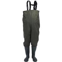 Swanew Wathose 70 Denier Nylon Fisch Teich Anglerhose Wasserdicht Fischer Teichhose Gummi mit Stiefel Angler Watstiefel rutschfest Wathosen pvc von HENGDA