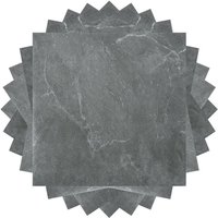Pvc Laminat Vinyl Laminat Bodenbelag Dekor-Dielen Selbstklebend Grau Marmor ca. 2m² - Hengda von HENGDA