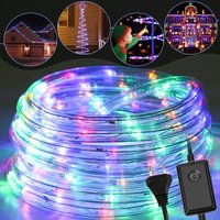 Hengda - swanew led Lichtschlauch 10m rgb für Aussen Innen Lichterschlauch Lichterkette Lichtband Partylicht Dekobeleuchtung Weihnachtsbeleuchtung von HENGDA
