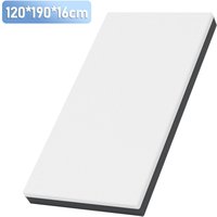 Hengda - swanew Matratze Premium Ergonomische Kaltschaummatratze 120 x 190 x 16 cm Saugstark, Hohe Atmungsaktivität, H3 Stressabbau für erholsamen von HENGDA