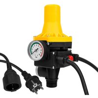 Swanew Pumpensteuerung Druckschalter Tiefbrunnen Pumpenschalter Hauswasserwerk Automatik mit Kabel von HENGDA