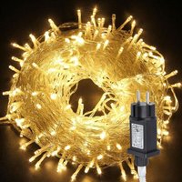 SWANEW 100M 400 LED Lichterkette 8 Lichtmodi Wasserdicht Party Garten Strom Beleuchtung Innen Außen Weihnachten Hochzeit Deko Warmweiß SWANEW 100M 400 LED Lichterkette 8 Lichtmodi Wasserdicht Party Garten Strom Beleuchtung Innen Außen Weihnachten Hochzeit Deko Warmweiß von HENGDA