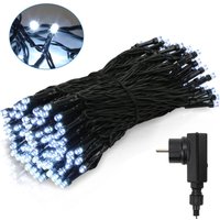 SWANEW 10M 100 LED Lichterkette 8 Lichtmodi Wasserdicht Party Garten Beleuchtung Innen Außen Weihnachten Hochzeit Deko Kaltweiß SWANEW 10M 100 LED Lichterkette 8 Lichtmodi Wasserdicht Party Garten Beleuchtung Innen Außen Weihnachten Hochzeit Deko Kaltweiß von HENGDA