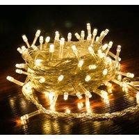 SWANEW 10m 100 LED Lichterkette Wasserdicht Beleuchtung weihnachtslicht Leuchte Vorhang,Warmweiß SWANEW 10m 100 LED Lichterkette Wasserdicht Beleuchtung weihnachtslicht Leuchte Vorhang,Warmweiß von HENGDA