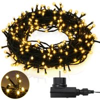 SWANEW 30M 300 LED Lichterkette 8 Lichtmodi Wasserdicht Party Garten Beleuchtung Innen Außen Weihnachten Hochzeit Deko Warmweiß SWANEW 30M 300 LED Lichterkette 8 Lichtmodi Wasserdicht Party Garten Beleuchtung Innen Außen Weihnachten Hochzeit Deko Warmweiß von HENGDA