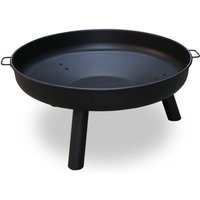 SWANEW Feuerschale Gemütliche Feuer Kamin Feuerkorb rost Garten 80 cm Metall Feuerkorb SWANEW Feuerschale Gemütliche Feuer Kamin Feuerkorb rost Garten 80 cm Metall Feuerkorb von HENGDA