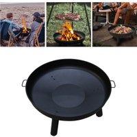 SWANEW Feuerschale. Ø 82 cm Feuerschalen Gusseisen Verzinkt mit Griffen und Abnehmbare Beine. Feuerstelle für den Garten . Feuerkorb und Feuertonne SWANEW Feuerschale. Ø 82 cm Feuerschalen Gusseisen Verzinkt mit Griffen und Abnehmbare Beine. Feuerstelle für den Garten . Feuerkorb und Feuertonne von HENGDA