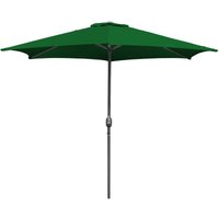 Hengda - Sonnenschirm 350 cm Gartenschirm Balkonschirm Rund Neigefunktion Wasserabweisend um 360°drehbar Grün von HENGDA
