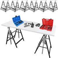 Swanew 6X Gerüstbock verzinkt Klappbock Baugerüst Arbeitsbock Metallbock Allzweckbock Swanew 6X Gerüstbock verzinkt Klappbock Baugerüst Arbeitsbock Metallbock Allzweckbock von HENGDA
