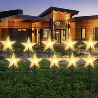 TolleTour LED Leuchtstäbe Sterne 10er Set Sterne Weihnachtsbeleuchtung Weihnachtsbaum Lichterketten TolleTour LED Leuchtstäbe Sterne 10er Set Sterne Weihnachtsbeleuchtung Weihnachtsbaum Lichterketten von HENGDA