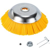 Hengda - swanew Unkrautbürste Nylon 25,4x200mm 8 zoll Freischneideraufsatz Für Stihl Motorsense Freischneider von HENGDA