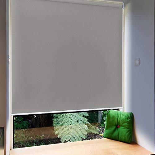 HENGMEI Außenrollo Senkrechtmarkise Balkon Rollo Außen Sonnenschutzrollo für Terrasse 140x140cm Grau HENGMEI Außenrollo Senkrechtmarkise Balkon Rollo Außen Sonnenschutzrollo für Terrasse 140x140cm Grau von HENGMEI
