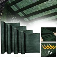 PVC-Zäune Sichtschutz Zaunblende Schattiernetz Sonnenschutz Windschutz (1.8X10m, Grün) Hengmei von HENGMEI